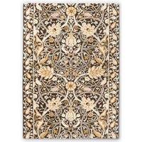 Morris & Co Bullerswood Mustard 127305 Designer Wool Rug - Rugs Of Beauty - 1