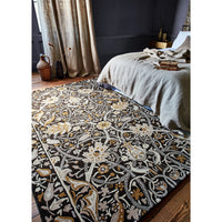 Morris & Co Bullerswood Mustard 127305 Designer Wool Rug - Rugs Of Beauty - 3