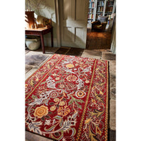 Morris & Co Wilhelmina Russet 127400 Designer Wool Rug - Rugs Of Beauty - 3