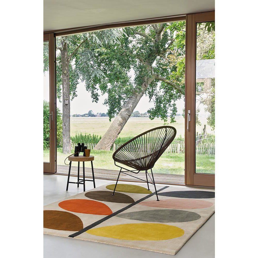 Orla Kiely Giant Multi Stem 059205 Designer Wool Rug - Rugs Of Beauty - 2