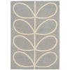 Orla Kiely Giant Linear Stem 059404 Designer Wool Rug - Rugs Of Beauty - 1