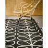 Orla Kiely Linear Stem Slate 060505 Designer Wool Rug - Rugs Of Beauty - 2