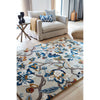 Sanderson Amanpuri Stone 145101 Designer Wool Viscose Rug - Rugs Of Beauty - 3