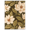 Sanderson Grandiflora Olive 145607 Designer Wool Rug - Rugs Of Beauty - 1