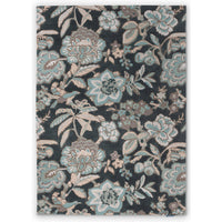 Sanderson Indra Charcoal 145804 Designer Wool Rug - Rugs Of Beauty - 1