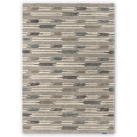 Sanderson Ishi Slate Charcoal 146004 Designer Wool Viscose Rug - Rugs Of Beauty - 1