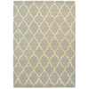 Sanderson Empire Trellis Stone 45501 Designer Wool / Viscose Rug - Rugs Of Beauty - 1