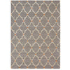 Sanderson Empire Trellis Slate Grey 45504 Designer Wool / Viscose Rug - Rugs Of Beauty - 1