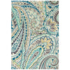 Sanderson Kashmir Azure 46908 Designer Wool / Viscose Rug - Rugs Of Beauty - 1
