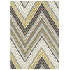 Scion Groove Pebble Chevron Patterned 25704 Modern Designer Wool Rug - Rugs Of Beauty - 1