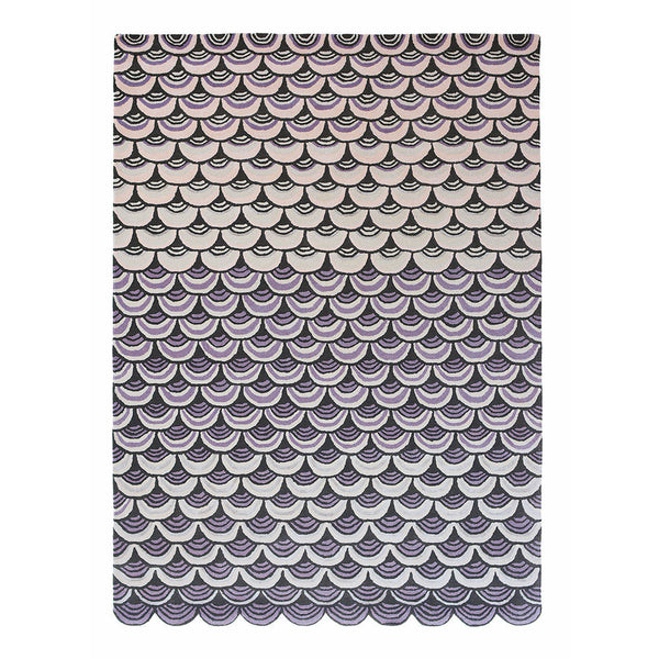 Ted Baker Masquerade Pink 160002 Designer Wool Viscose Rug - Rugs Of Beauty - 1