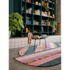 Ted Baker Jardin Pink Oval 160902 Designer Wool Viscose Rug - Rugs Of Beauty - 2
