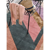 Ted Baker Jardin Pink Oval 160902 Designer Wool Viscose Rug - Rugs Of Beauty - 3