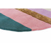 Ted Baker Jardin Pink Oval 160902 Designer Wool Viscose Rug - Rugs Of Beauty - 5
