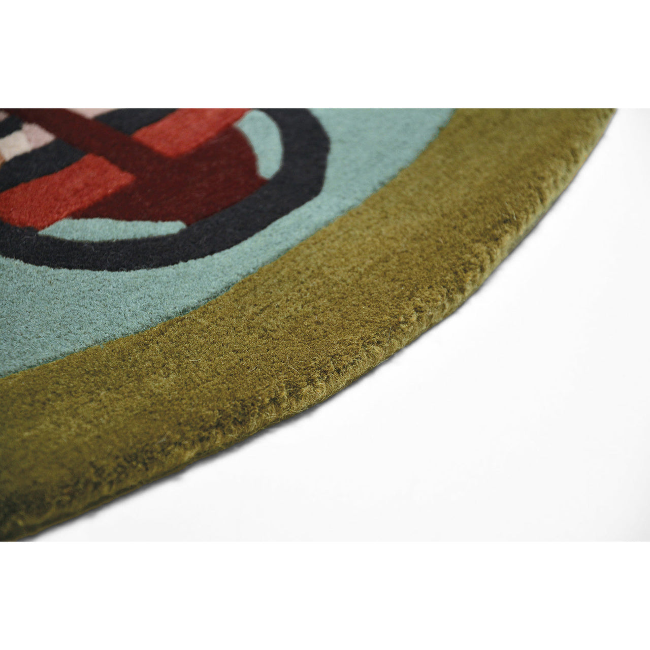 Ted Baker Zodiac Taurus Round 161205 Designer Wool Viscose Rug - Rugs Of Beauty - 4