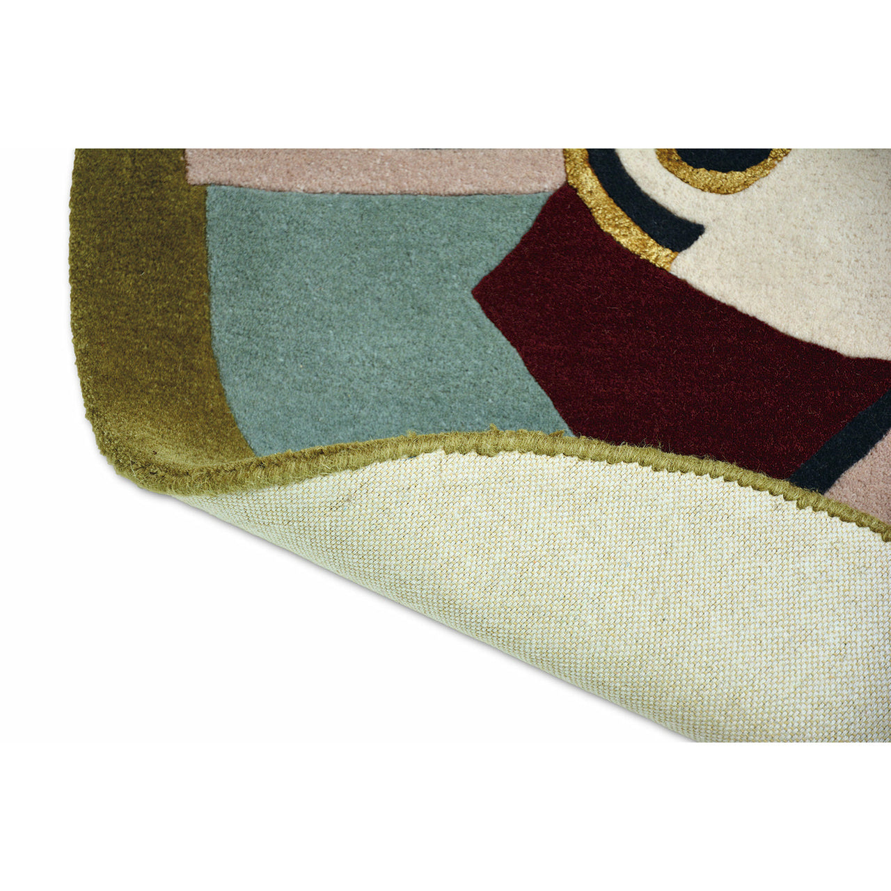 Ted Baker Zodiac Taurus Round 161205 Designer Wool Viscose Rug - Rugs Of Beauty - 5