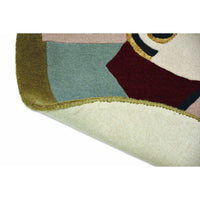 Ted Baker Zodiac Taurus Round 161205 Designer Wool Viscose Rug - Rugs Of Beauty - 5