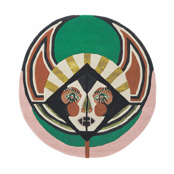 Ted Baker Zodiac Virgo Round 161605 Designer Wool Viscose Rug - Rugs Of Beauty - 1