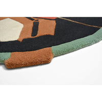 Ted Baker Zodiac Scorpio Round 161805 Designer Wool Viscose Rug - Rugs Of Beauty - 4