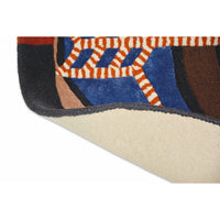 Ted Baker Zodiac Sagittarius Round 161905 Designer Wool Viscose Rug - Rugs Of Beauty - 5