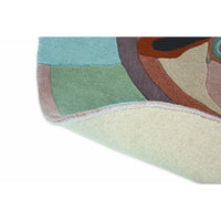 Ted Baker Zodiac Capricorn Round 162005 Designer Wool Viscose Rug - Rugs Of Beauty - 5