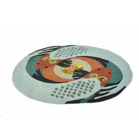 Ted Baker Zodiac Pisces Round 162205 Designer Wool Viscose Rug - Rugs Of Beauty - 3