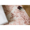 Ted Baker Landscape Toile Light Pink 162602 Designer Cotton Rug - Rugs Of Beauty - 3