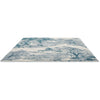 Ted Baker Landscape Toile Light Blue 162608 Designer Cotton Rug - Rugs Of Beauty - 4