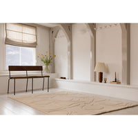 Ted Baker Romantic Magnolia Cream 162701 Designer Wool Rug - Rugs Of Beauty - 2