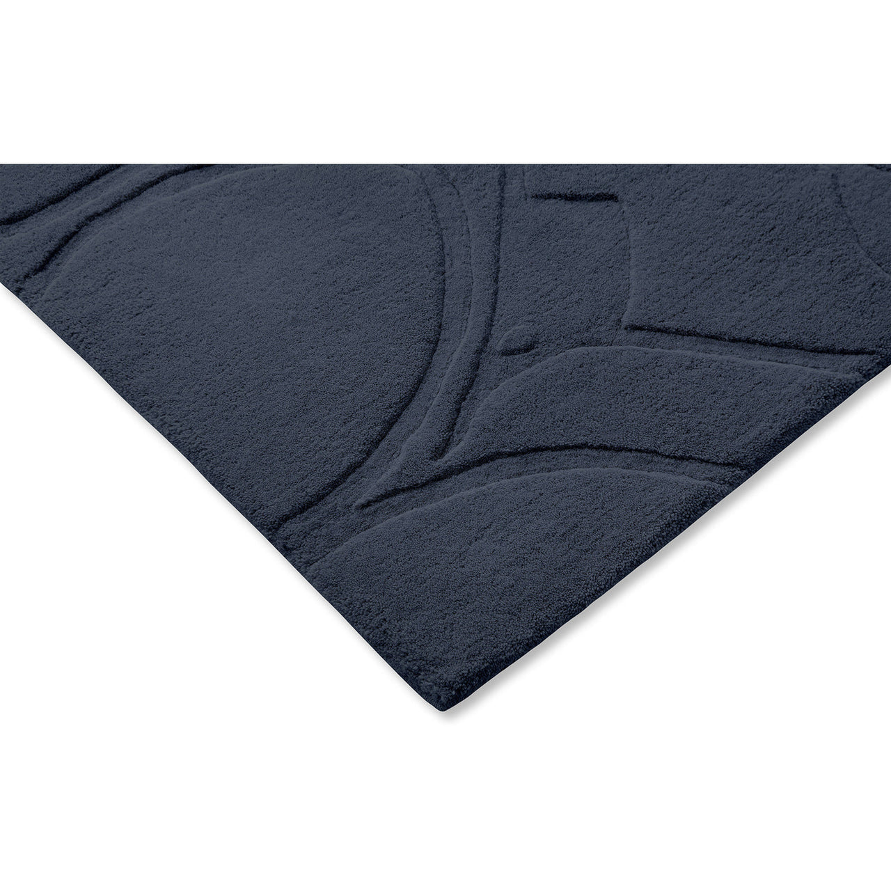 Ted Baker Romantic Magnolia Dark Blue 162708 Designer Wool Rug - Rugs Of Beauty - 4