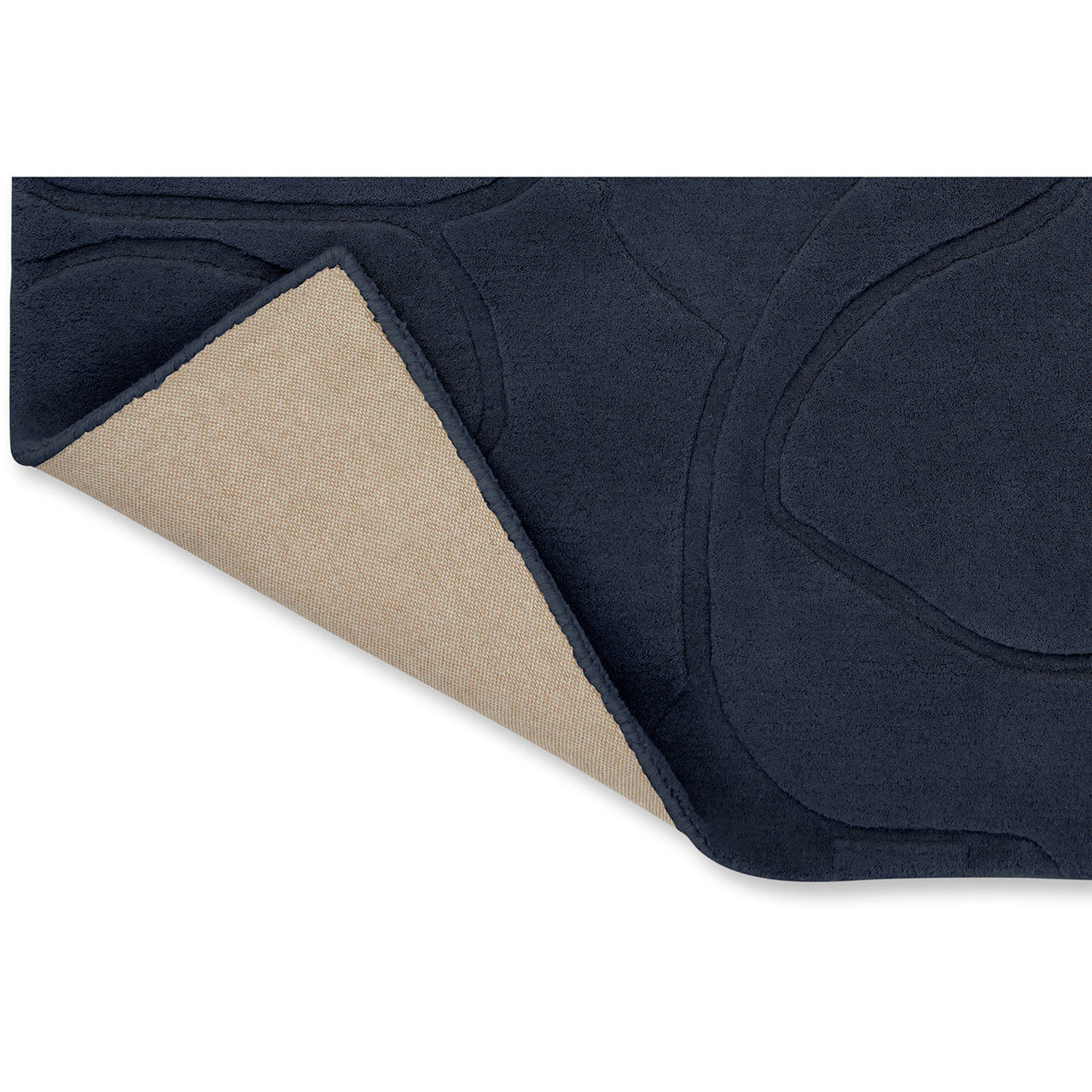 Ted Baker Romantic Magnolia Dark Blue 162708 Designer Wool Rug - Rugs Of Beauty - 5