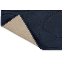 Ted Baker Romantic Magnolia Dark Blue 162708 Designer Wool Rug - Rugs Of Beauty - 5