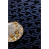 Ted Baker Houndstooth Dark Blue 162808 Designer Wool Rug - Rugs Of Beauty - 3