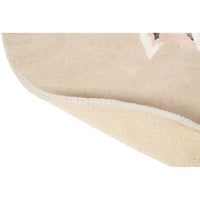 Ted Baker Tranquility Round Beige 56001 Designer Wool Viscose Rug - Rugs Of Beauty - 5