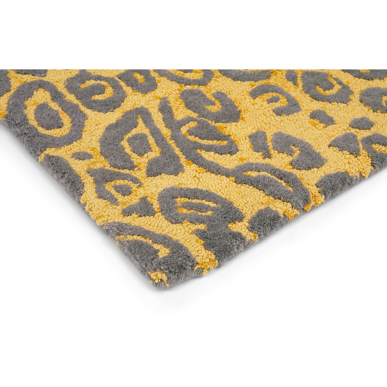 Ted Baker Loran Yellow 56306 Designer Wool Viscose Rug - Rugs Of Beauty - 4