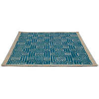 Ted Baker Kinmo Green 56807 Designer Wool Viscose Rug - Rugs Of Beauty - 4