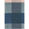 Ted Baker Plaid Grey 57804 Designer Wool Rug - Rugs Of Beauty - 1