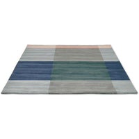 Ted Baker Plaid Grey 57804 Designer Wool Rug - Rugs Of Beauty - 3