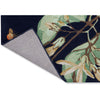 Wedgwood Hummingbird Navy 378180 Designer Wool Viscose Rug - Rugs Of Beauty - 7