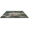 Wedgwood Waterlily Midnight Pond 038608 Designer Wool Rug - Rugs Of Beauty - 4