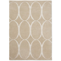 Wedgwood Renaissance Beige 039001 Designer Wool Viscose Rug - Rugs Of Beauty - 1