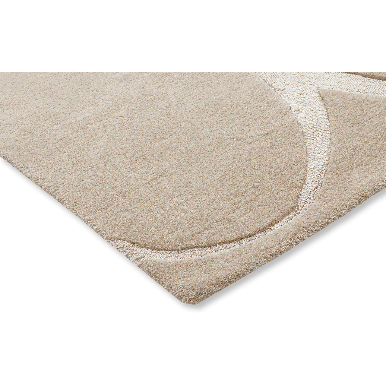 Wedgwood Renaissance Beige 039001 Designer Wool Viscose Rug - Rugs Of Beauty - 4