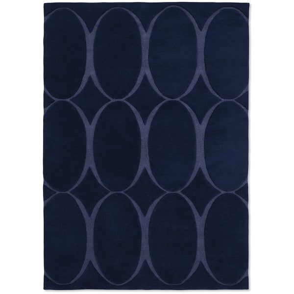Wedgwood Renaissance Blue 039008 Designer Wool Viscose Rug - Rugs Of Beauty - 1