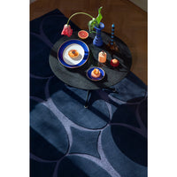 Wedgwood Renaissance Blue 039008 Designer Wool Viscose Rug - Rugs Of Beauty - 3