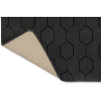 Wedgwood Gio Noir 039105 Designer Wool Viscose Rug - Rugs Of Beauty - 7
