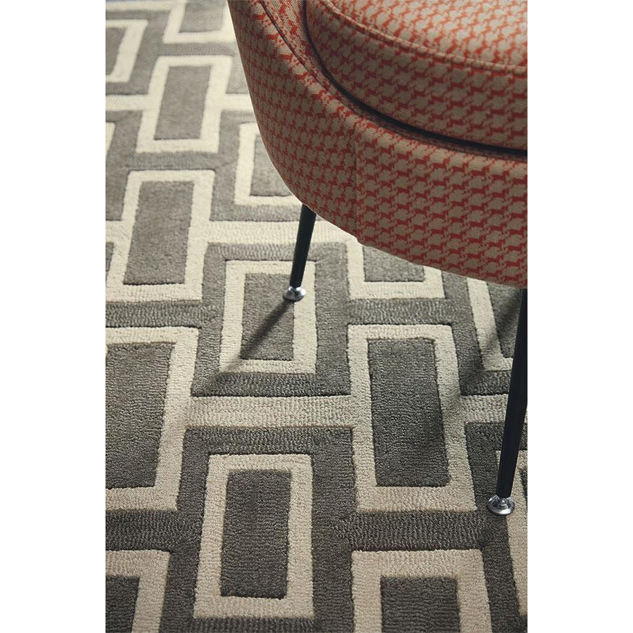 Wedgwood Itaglio Grey Designer Rug - Rugs Of Beauty - 3