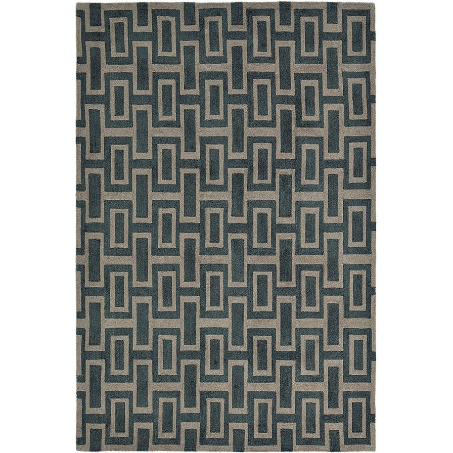 Wedgwood Itaglio Black Designer Rug - Rugs Of Beauty - 1
