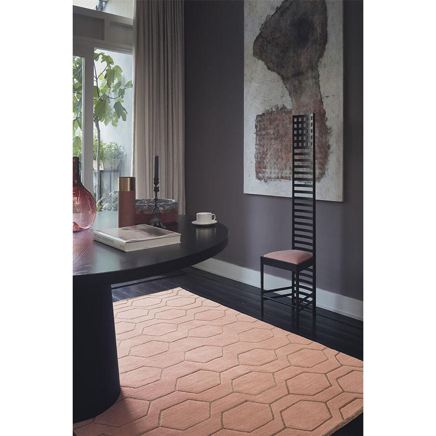 Wedgwood Arris Pink Designer Rug - Rugs Of Beauty - 2