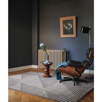 Wedgwood Folia Grey 38305 Wool Designer Rug - Rugs Of Beauty - 2