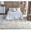 Morris & Co Pure Pimpernel Linen 028701 Designer Wool Viscose Rug - Rugs Of Beauty - 2